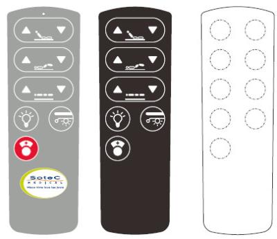 China Painel de controle remoto flexível da membrana da tela de toque para aparelhos electrodomésticos à venda
