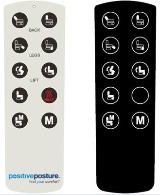 China 10 Buttons Membrane Control Panel Keypad for DVD Player , Black / White for sale