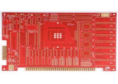 China Red PET / PC Flexible Printed Telephone Circuit Board , 0.2mm - 4.0mm Thickness for sale