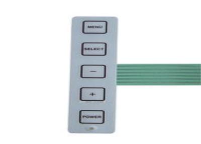 China Silk Printed PCB Membrane Switch Keyboard 250V DC For Medical Equipment for sale