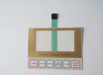China F150 Tactile Membrane Switch With 3M7955 3M7952 Adhesive for sale