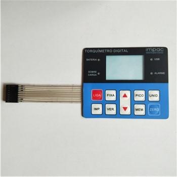 China Silk Printing / Digital Printing Push Button Membrane Switch With 3M Adhesive for sale