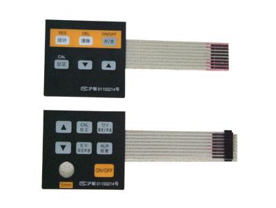 China PET Metal Dome PCB Membrane Switch , Flexible Printing Membrane Touch Switch for sale