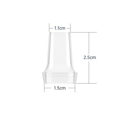 China Plastic Transparent Mouthpiece / Blowpipe Size Customizable Food Contact Certification for sale