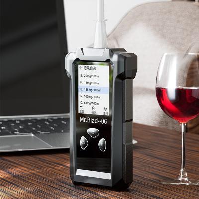 China High Accuracy Police Alcohol Breathalyzer Alcohol Testing Equipment With Data Storage for sale