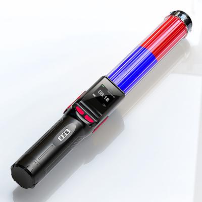 China Waterproof Alcohol Breathalyzer Tester Red And Blue Baton Alcohol Tester for sale