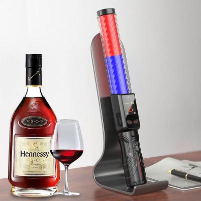 China LED Display Portable Alcohol Breathalyzer Handheld Drunk Check Baton for sale