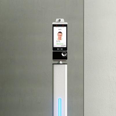 China Face Recognition Wall Mounted Breathalyzer with Special Level Imported Fuel Cell Sensor for sale
