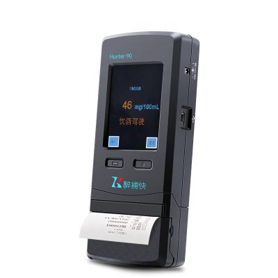 China Embedded Printer Police Alcohol Analyzer Machine 308g With GPS Touch Screen for sale