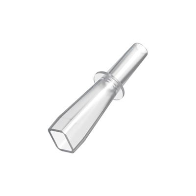 China Durable Round Transparent Mouthpiece For Alcohol Tester / Industrial Applications for sale