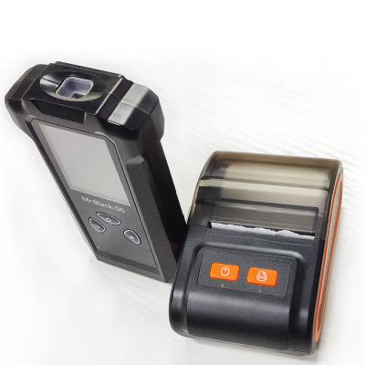 China 145g Portable Alcohol Breath Analyser With Printer Function Sensor for sale