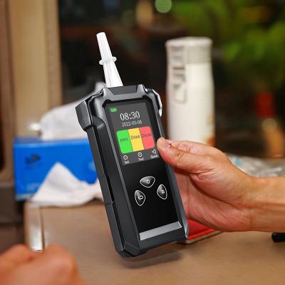 China Small Alcohol Breath Analyser With Printer LED Display Sensor for sale
