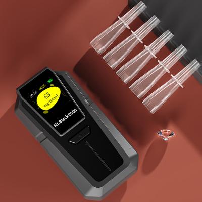 Китай Точный полупроводниковый анализатор дыхания Испытательный расстояние 3-5 см Диапазон обнаружения 0-400 мг/100 мл продается