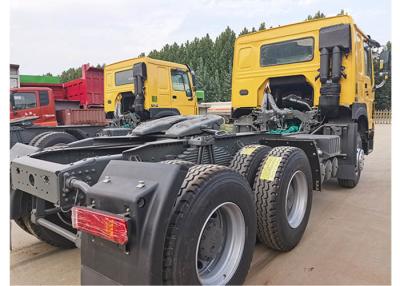 China Chinese van de de vrachtwagenaanhangwagen van Sinotruk Howo hoofd Nieuwe Gebruikte eerste - de vrachtwagen van de verhuizers6x4 371hp tractor voor verkoop Te koop
