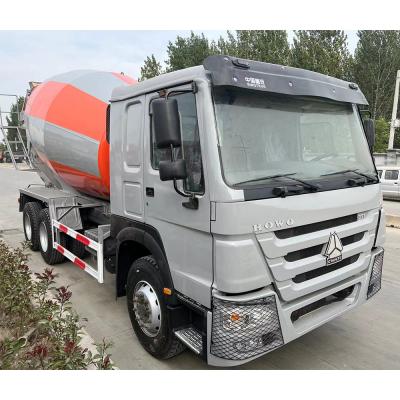 China Sinotruk HOWO Used Concrete Mixer Truck 371hp 9920×2500×3990 for sale