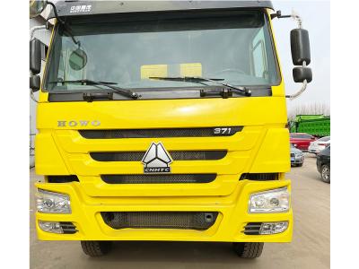 China 31-50T usou o caminhão basculante 8*4 da caixa HOWO 371 dos caminhões basculantes 1500mm à venda