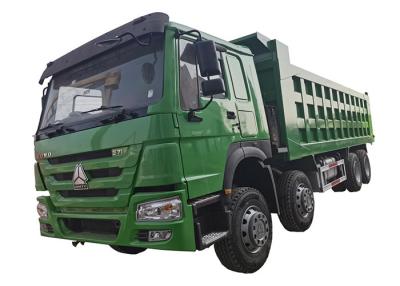 China 12 Wheels 371Hp Used Dump Trucks 8x4 Second Hand Tipper  20cbm for sale
