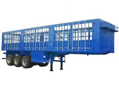 China Blue 11.00r20 12 Wheel Truck Fence Q345 Side Wall Trailer Fast for sale