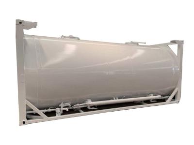 中国 IMDGプラスチック微粒のためのバルク タンク容器ADR CSCの小麦粉タンク 販売のため