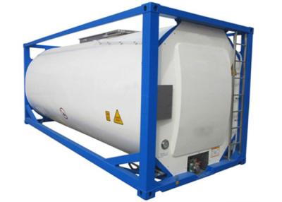 China T11 Liquid Tank Container 20ft Portable 25000L AMSE Standard for sale