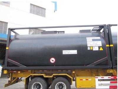 中国 20000-25000 T3リットルは水漕の容器ISOタンク容器をアスファルトで舗装する 販売のため