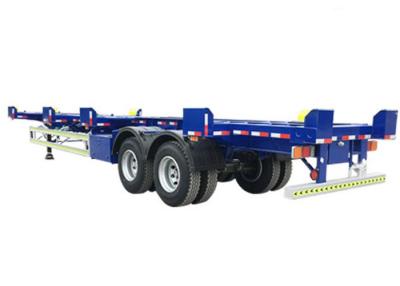 China 6m Skeletal Semi Trailer 53 Feet 2 Axles Shipping Container Trailer for sale
