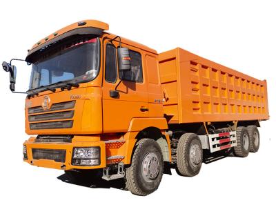 China 430HP 12 Wheeler Tipper Truck 50000kg Shacman Dump  8*4 for sale