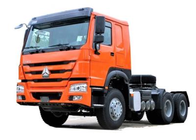 China estándar de emisión del EURO 2 del camión del envase de la cabeza HW76 del camión de 371Hp Howo en venta