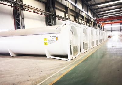中国 150m3 T50 ISOタンク容器316Lの液体の輸送容器 販売のため