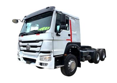 China White D12 Second Hand Tractor Head 6x4 420Hp 10 Wheels Tractor Trailer for sale