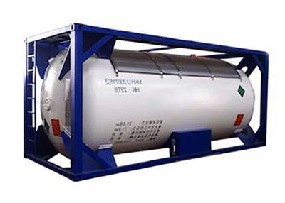China Portable LR T50 ISO Tank Container 26000L Transport LPG ISO Containers for sale