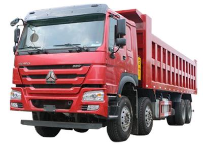 China 30 Kubieke Meters Gebruikte Stortplaatsvrachtwagens 40 Ton van 8x4 Tipper Trucks Howo Te koop