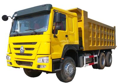 China 371HP-375HP utilizó la descarga resistente de los camiones 12.00R20 Sinotruk Howo 6x4 en venta