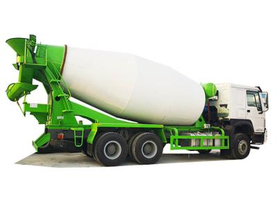 China o misturador concreto de mão 6X4 segundo transporta o reboque do misturador de cimento da roda HF910 à venda