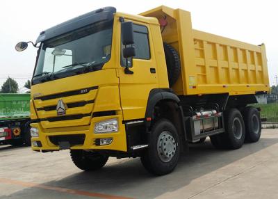China 30 Tons Yellow Tipper 375Hp Sinotruk Howo 8x4 Dump Truck for sale