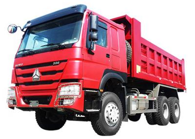 China 2022mm Tipper Dump Truck 6X4 Howo 375 Hp Dump  Adjustable Steering Wheel for sale