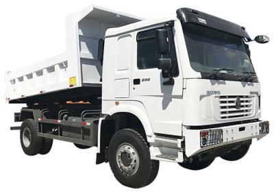 China Euro 2 de la descarga de la rueda de Sinotruk Howo Tipper Dump Truck HW76 diez a euro 5 en venta