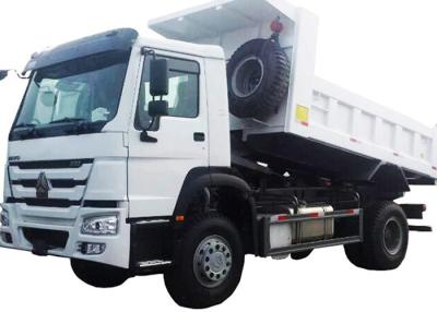 China Combustible diesel del camión volquete blanco de GCC Tipper Dump Truck 290HP 4x4 en venta