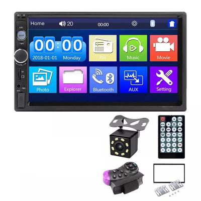 China Universal Touch Screen Car MP5 Player 2 Din 7 Inch 7010B Radio Mirror Link for sale