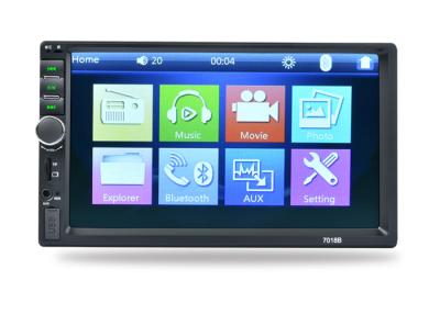 China Front Aux Double Din Android Car Stereo Car Mp5 Player 7018b for sale
