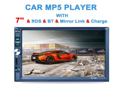 China MIrror Link Double Din Gps Radio 7155B Double Din Car Stereo With Reverse Camera for sale