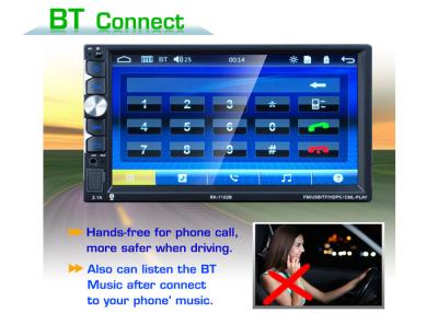 China BT Double Din Android Car Stereo RK 7152B 7 Inch Double Din Radio for sale