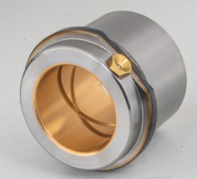 China Sintered Bronze Bushing ISO 9448-6 Self Lube Wear Plates Busing / Sliding Plates Sintered Alloy for sale