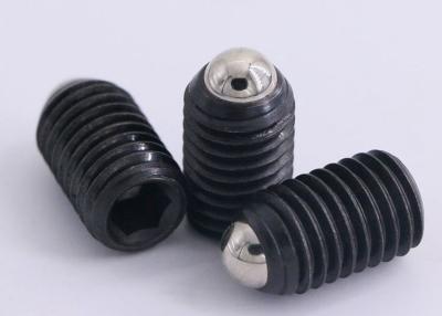 China M3 M4 M5 M6 Stamping Die Components Black Oxide Steel Threaded Spring Ball Plunger for sale