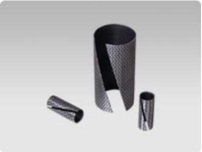 China Bimetal Bearing Bushes INW-3S  , Bimetal Bushing With Compounded PTFE Tape for sale