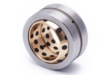 China Spherical Plain Bearing , INW-Q10 Solid Lubricant Inlaid Globe Bearing for sale