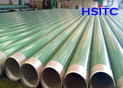 China Epoxy 2540mm Anti Corrosion Straight Welded Pipe Din30678 for sale