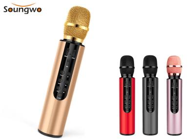 China 5W*2 Wireless Karaoke Microphone Bluetooth Speaker 6H Playtime For Holiday Party for sale