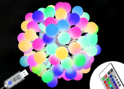 China 16 RGB FCC Color Change Ball Lights FCC With 50pcs Lamp Beads for sale