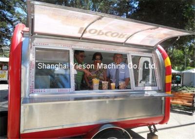 China Food Catering Van van de Mobile Kitchen de Machine Karrensneeuwbrij 220V ~ 240V Te koop